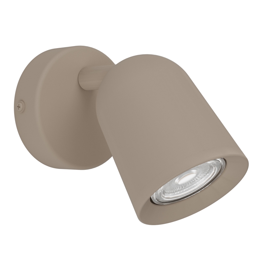 Eglo - Fali spotlámpa 1xGU10/5W/230V bézs