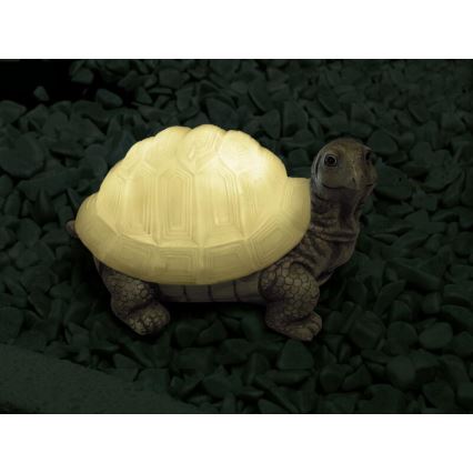 EGLO 90702 - Solární osvětlení želva 2xLED/0,024W zelená