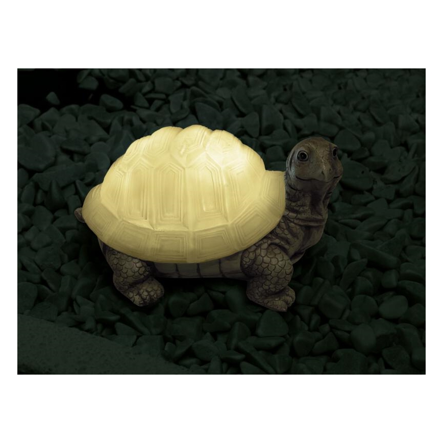 EGLO 90702 - Solární osvětlení želva 2xLED/0,024W zelená