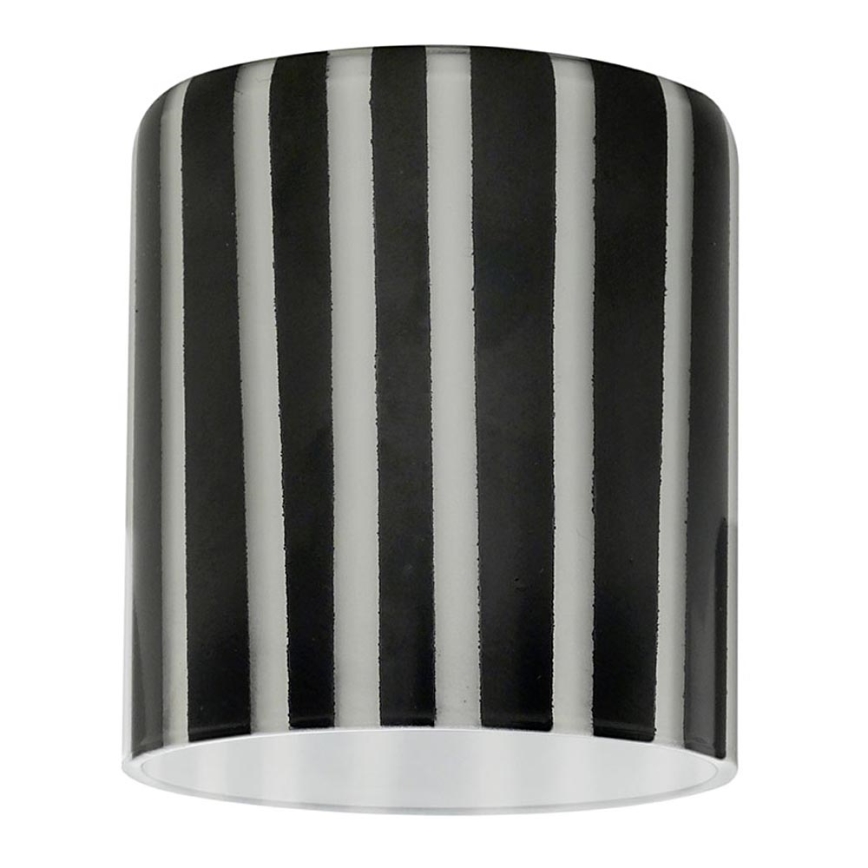 Eglo 90858 - Lámpabúra csillárhoz, asztali lámpához, mennyezeti és spotlámpához MY CHOICE E14 átmérő 7 cm fekete-fehér