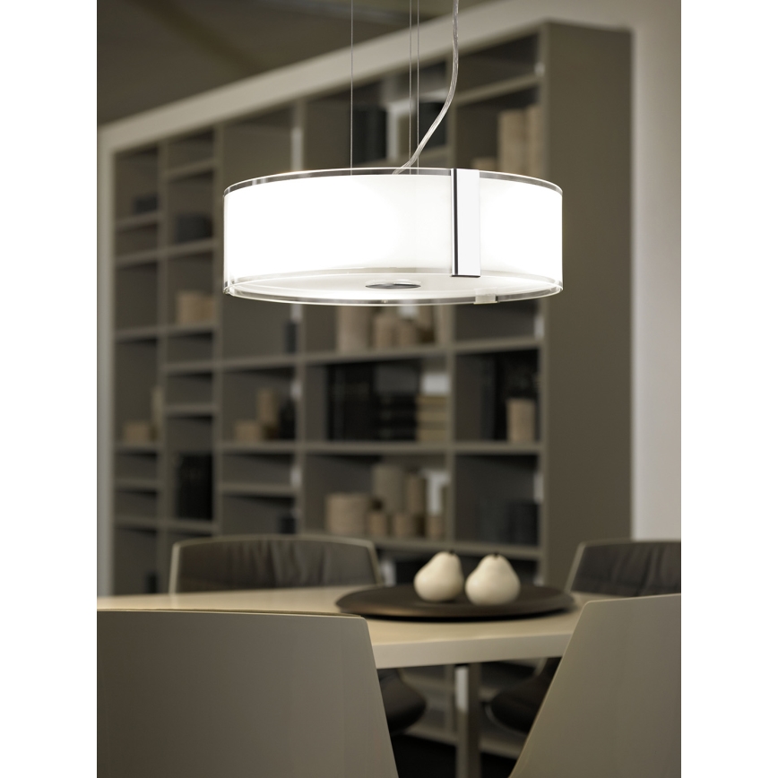 EGLO 91254 - VARANO mennyezeti lámpa 3xE27/60W fehér