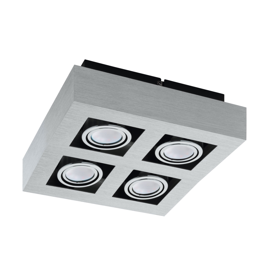 Eglo 91355 - LED Mennyezeti lámpa LOKE 1 4xGU10-LED/5W/230V