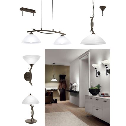 Eglo - csillár 2xE27/60W