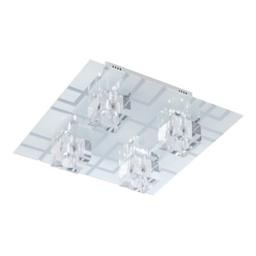 EGLO 91965 - RAMAZZINO LED-es mennyezeti lámpa 4xG4/20W+LED/2W