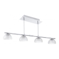 EGLO 92218 - LED Mennyezeti függesztékes lámpa FROSSINI 4xLED/6W/230V