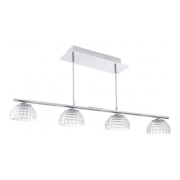 EGLO 92218 - LED Mennyezeti függesztékes lámpa FROSSINI 4xLED/6W/230V