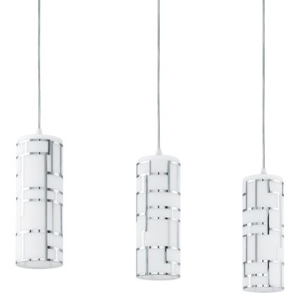 Eglo - Csillár zsinóron 3xE27/60W/230V