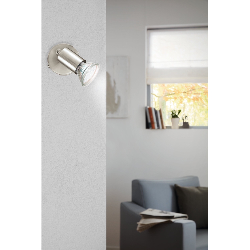 Eglo - LED fali spotlámpa LED 1xGU10/2,8W/230V