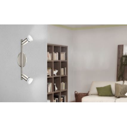 Eglo - LED Spotlámpa 3xGU10-LED/2,8W/230V