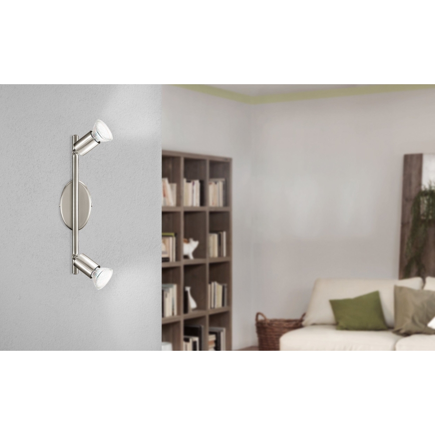 Eglo - LED Spotlámpa 3xGU10-LED/2,8W/230V