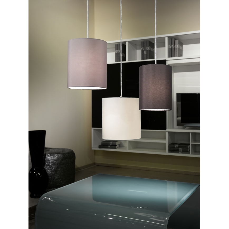 Eglo 92755 - Mennyezeti függesztékes lámpa TOMBOLO 3xE27/60W/230V