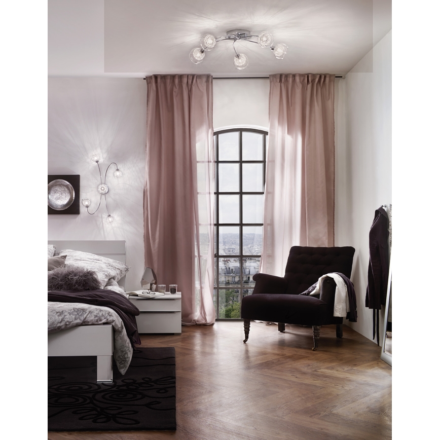 EGLO 93055 - OVIEDO mennyezeti lámpa 5xG9/33W