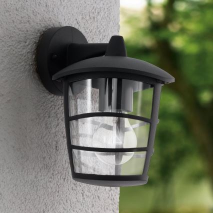 Eglo - LED Kültéri fali lámpa 1xE27/8,5W/230V IP44