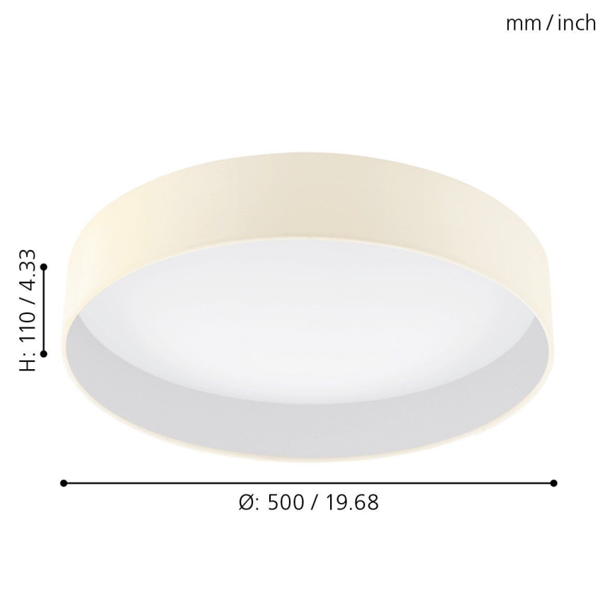 Eglo - LED Mennyezeti lámpa LED/24W/230V