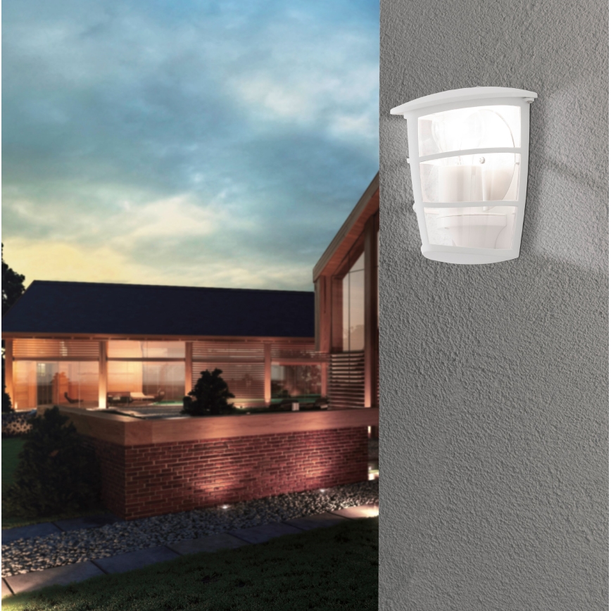 Eglo - LED Kültéri fali lámpa 1xE27/8,5W/230V IP44