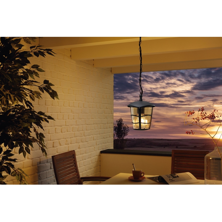 Eglo 93406 - ALORIA LED kültéri csillár 1xE27/8,5W/230V IP44