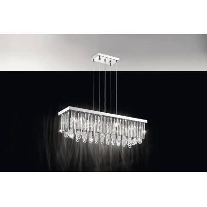 Eglo 93423 - Csillár kötélen CALAONDA 11xG9/33W/230V