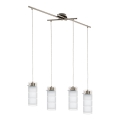 Eglo 93543 - LED Mennyezeti függesztékes lámpa OLVERO 4xGX53/7W/230V