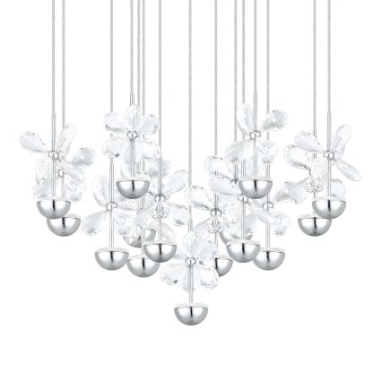 Eglo 93662 - LED csillár zsinóron PIANOPOLI LED/44W/230V