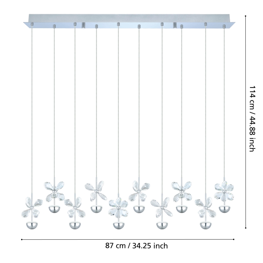 Eglo - LED függőlámpa kábellel LED/25W/230V