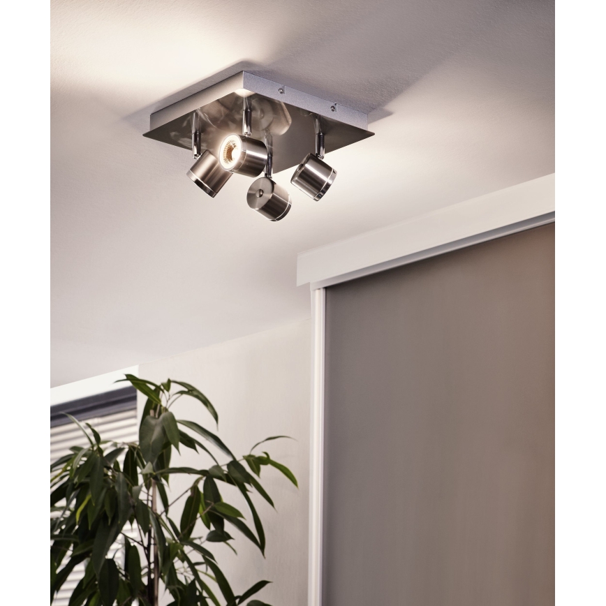 Eglo 93696 - LED Spotlámpa PIERINO 4xLED/5W/230V