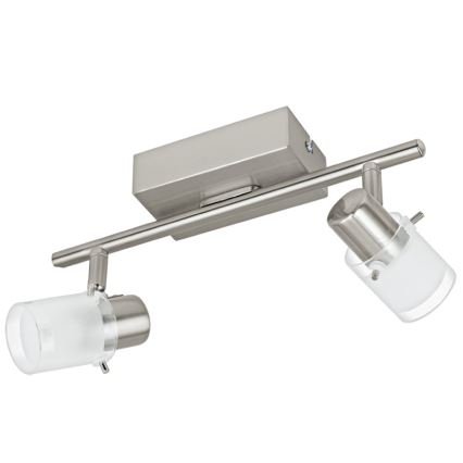 Eglo 93702 - LED Spotlámpa ORVIETO 1 2xLED/3,3W/230V