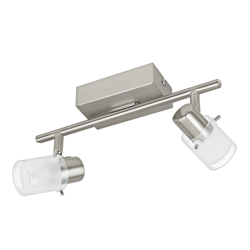 Eglo 93702 - LED Spotlámpa ORVIETO 1 2xLED/3,3W/230V