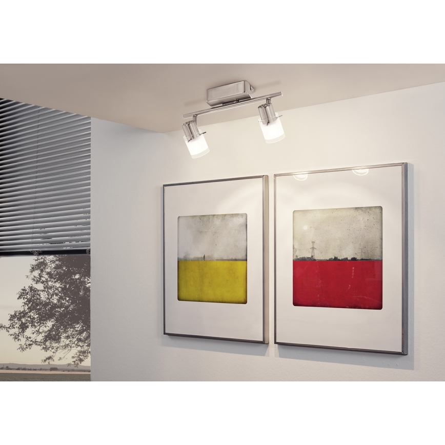 Eglo 93702 - LED Spotlámpa ORVIETO 1 2xLED/3,3W/230V