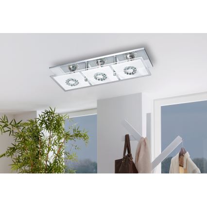 Eglo 93782 - LED Mennyezeti lámpa RONCATO 3xGU10/3W/230V