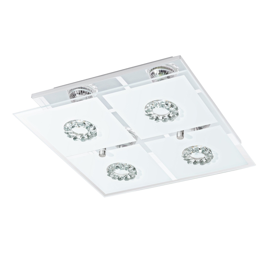 Eglo 93783 - LED Mennyezeti lámpa RONCATO 4xGU10/3W/230V