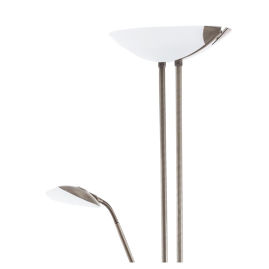 Eglo - LED Dimmelhető állólámpa LED/20W + LED/2,5W bronz