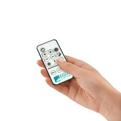 Eglo 93939 - LED Függeszték OPTICA 3 LED/23W/230V dimmelhető átm. 44,5 cm