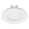 Eglo 94041 - LED beépíthető mennyezeti lámpatest FUEVA 1 LED/2,7W/230V átmérő 8,5 cm