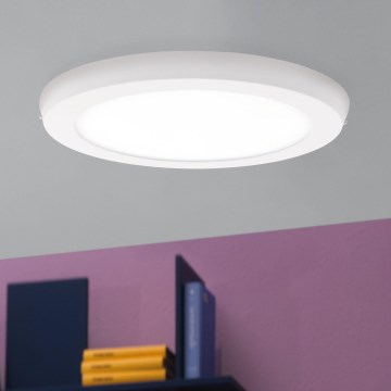 Eglo 94075 - LED mennyezeti lámpa FUEVA 1 LED/16,47W/230V Ø 22,5 cm