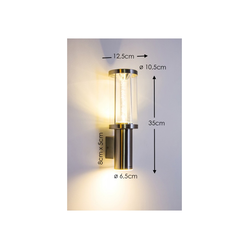 Eglo - LED-es kültéri lámpa Trono 1xGU10/3W + LED/3,7W