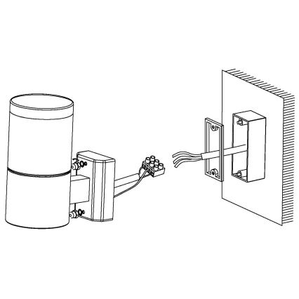 Eglo - LED kültéri lámpa LED/3,7W/230V IP44
