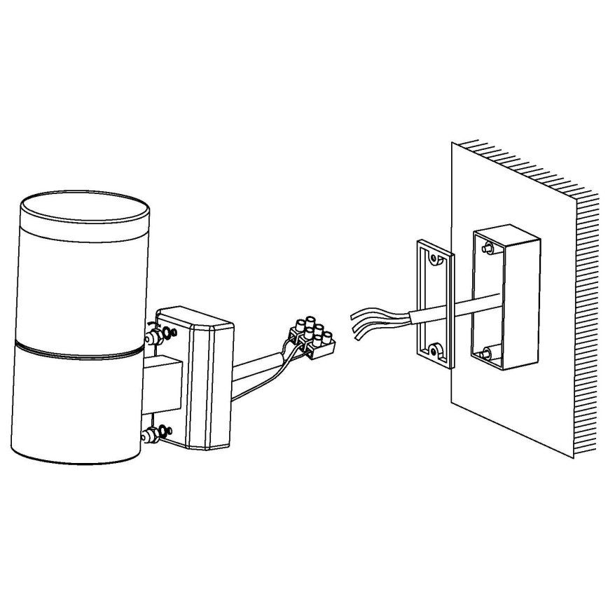 Eglo - LED kültéri lámpa LED/3,7W/230V IP44