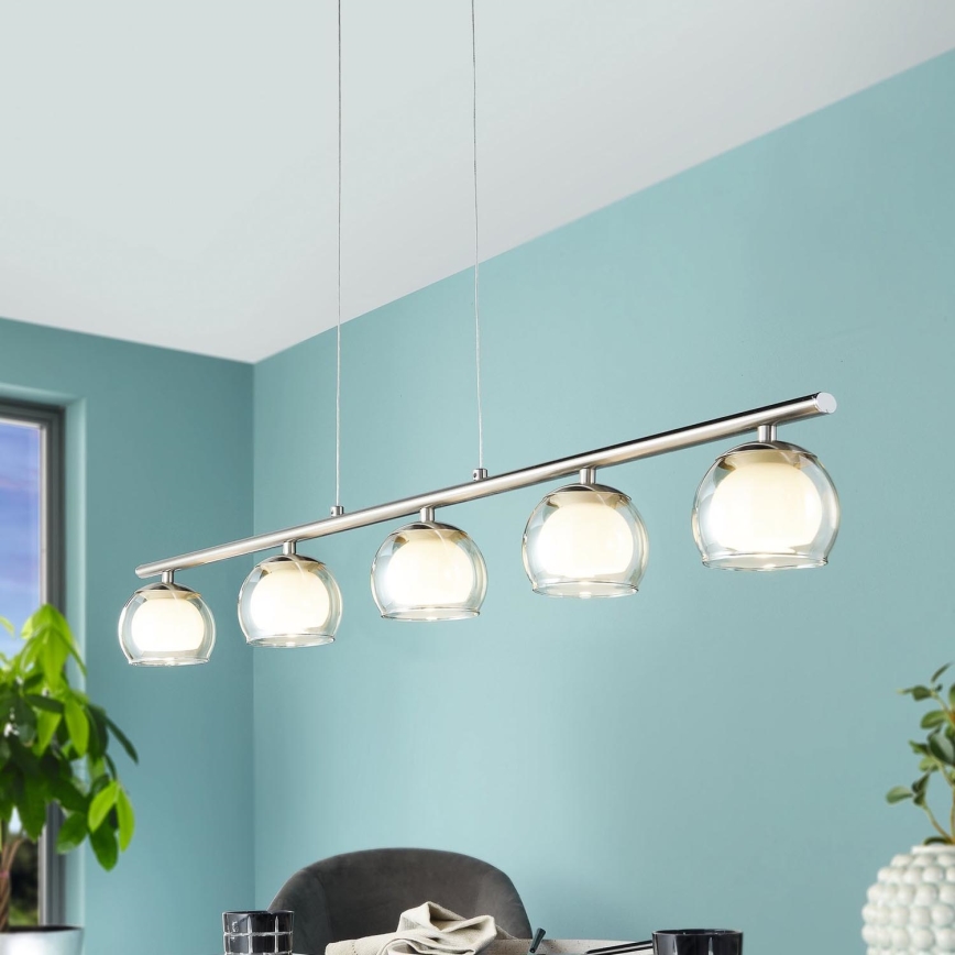 Eglo 94319 - LED Mennyezeti függesztékes lámpa ASCOLESE 5xLED/3,3W/230V