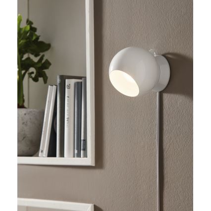 Eglo - LED asztali és fali lámpa 1xGU10/2,8W/230V fehér