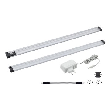 Eglo 94692 - VENDRES 2 darabos LED szekrényvilágítás szett érzékelővel 2xLED/5,5W/230V 4000K