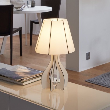 Eglo 94951 - Asztali lámpa COSSANO 1xE27/60W/230V