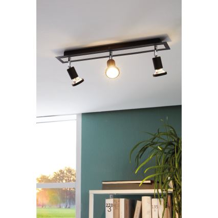 Eglo 94965 - LED Spotlámpa SARRIA 3xGU10-LED/5W/230V