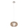 Eglo 95038 - STELLATO kábeles függeszték 1xE27/60W/230V, Ø 30 cm, bézs