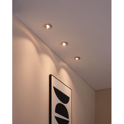 Eglo - SZETT 3x LED süllyesztett mennyezeti lámpa TEDO 1xGU10-LED/5W/230V