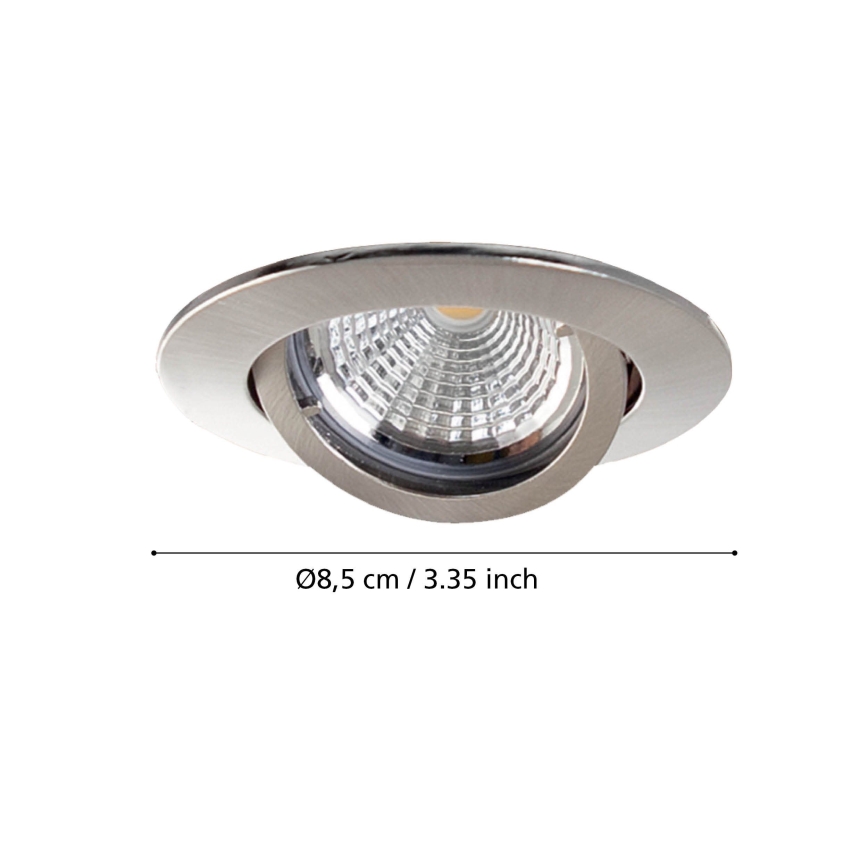 Eglo - SZETT 3x LED süllyesztett mennyezeti lámpa TEDO 1xGU10-LED/5W/230V
