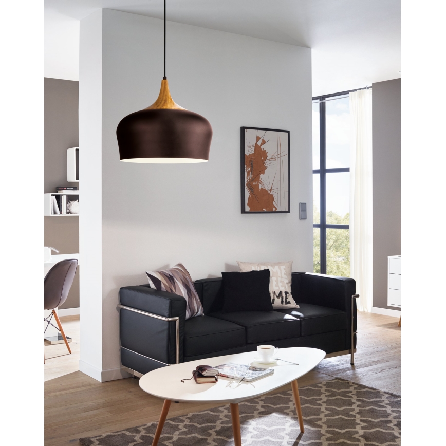 Eglo - Csillár zsinóron 1xE27/60W/230V