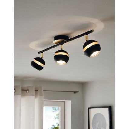 Eglo - LED Spotlámpa 3xGU10-LED/4W/230V