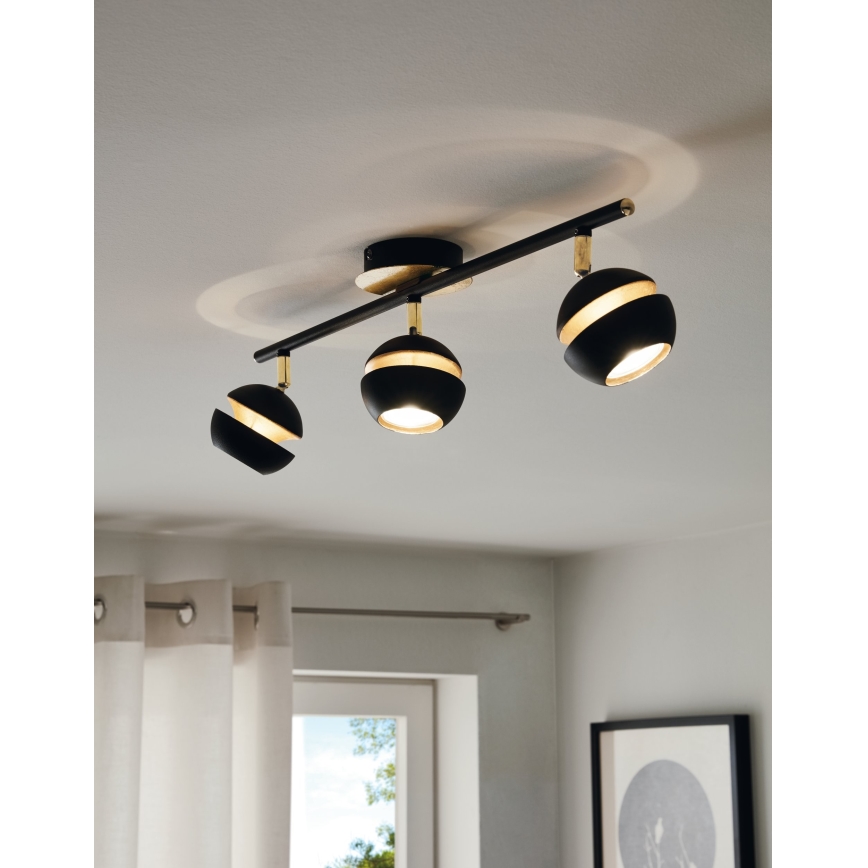 Eglo - LED Spotlámpa 3xGU10-LED/4W/230V