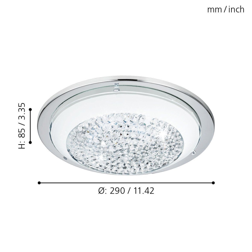 Eglo 95639 - LED beépíthető mennyezeti lámpatest ACOLLA 3xLED/3,6W/230V