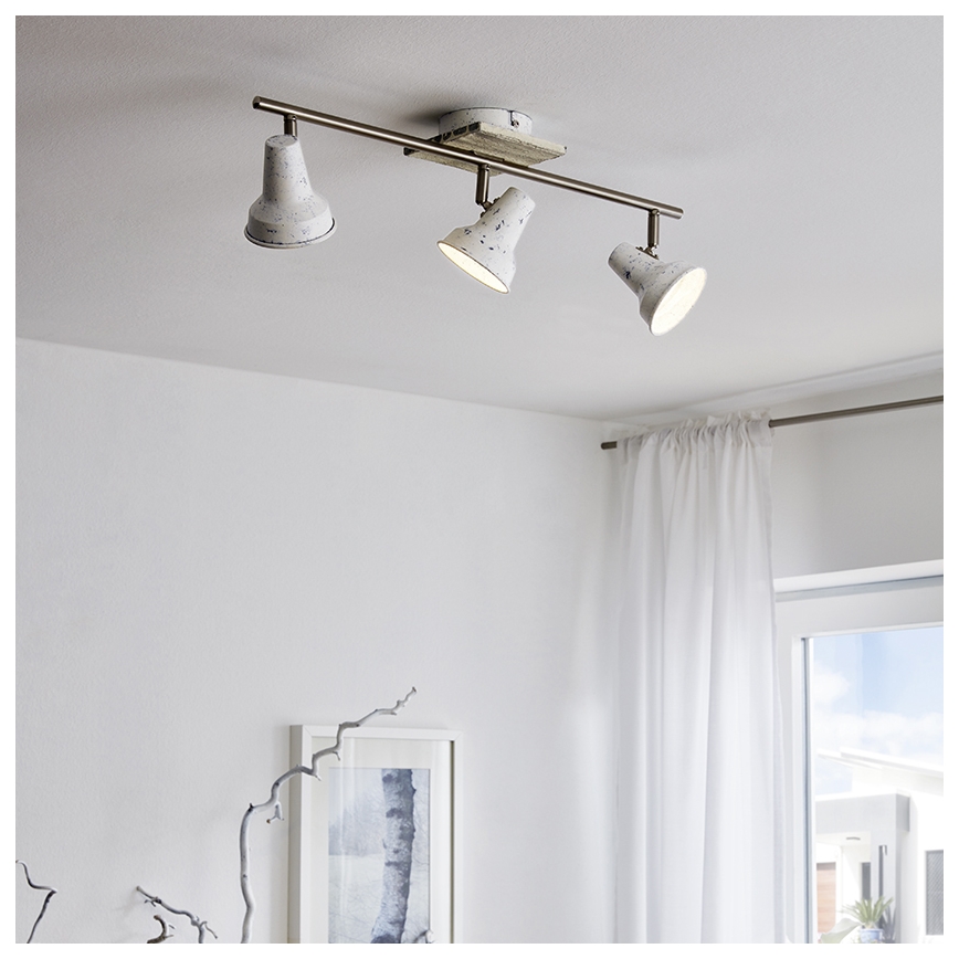 Eglo 95644 - LED Spotlámpa FILIPINA 1 3xGU10-LED/3,3W/230V